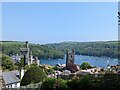 The view over Fowey from Daglands Road