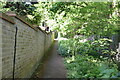 Footpath on the edge of Bickley