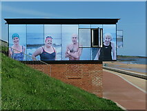 NZ3573 : Panama Swimming Club Clubhouse, Northern Promenade, Whitley Bay by Geoff Holland