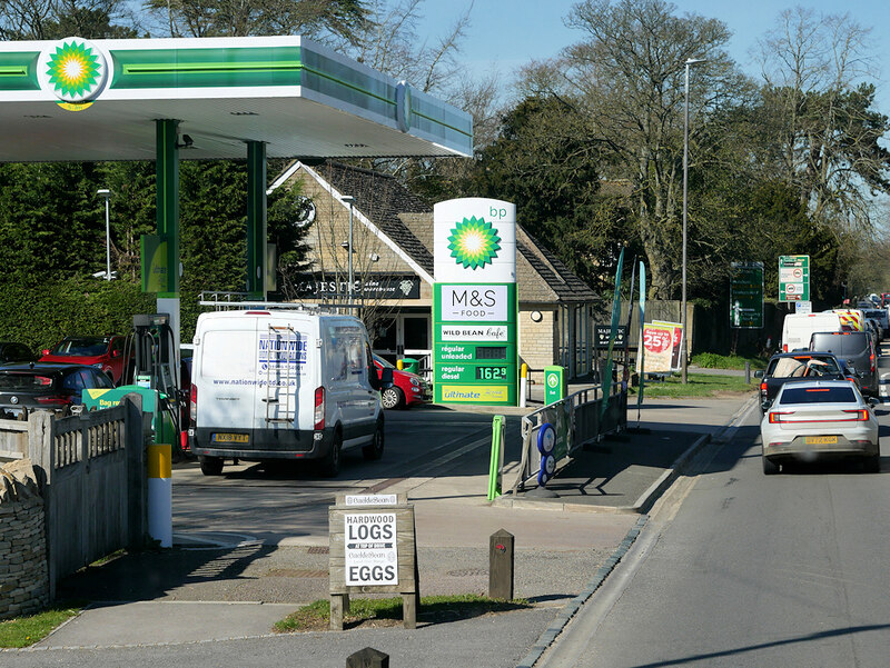 BP Filling Station Station Road David Dixon Cc by sa 2 0 