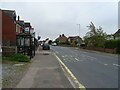 Bus stop and shelter on High Road