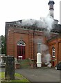 SJ8333 : Mill Meece Pumping Station – in steam by Alan Murray-Rust