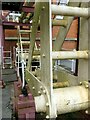 SJ8233 : Mill Meece Pumping Station – pump cranks by Alan Murray-Rust