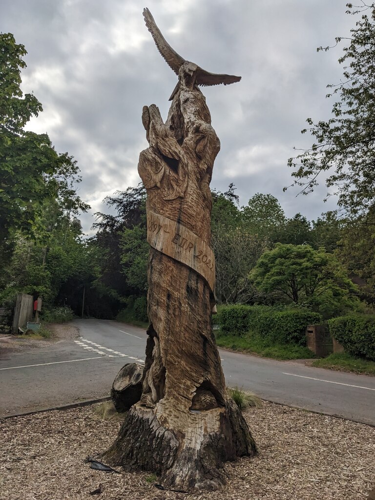 Jubilee sculpture at Wellington Heath © Fabian Musto cc-by-sa/2.0 ...