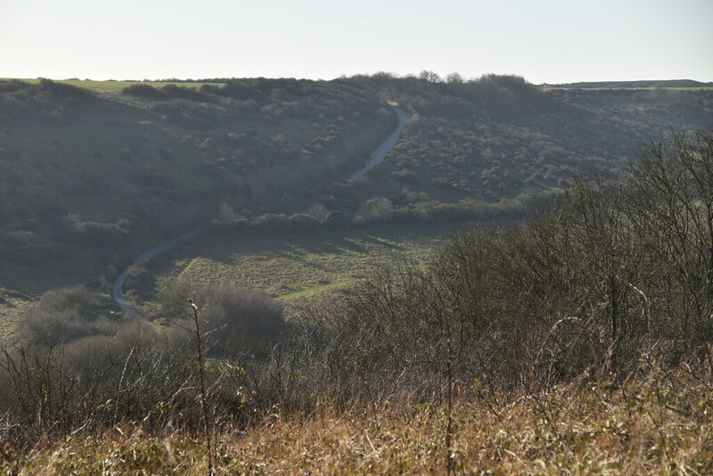 Track Up Long Hill © N Chadwick Cc By Sa20 Geograph Britain And