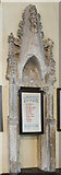 TF0658 : Decorated niche, Holy Cross church, Scopwick by Julian P Guffogg