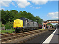 Class 37 on the Severn Valley Railway at Bewdley