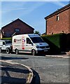 Fitzgerald Plant Services van, Pentre Close, Cwmbran