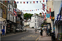 SY3492 : Broad Street, Lyme Regis by John Lucas