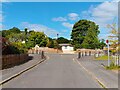 Hampstead Norreys Road from Orchard Close