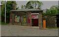 The entrance to Honley Station