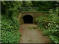 Footpath tunnel under the railway, Honley