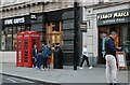 Street scene on Ludgate Hill, City of London