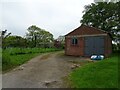 Track and farm building, Barnyard