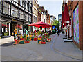 SJ8398 : Manchester Flower Festival 2023, King Street by David Dixon