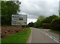 Orford Road (B1084) approaching the junction with the A1152