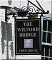 TM2950 : Sign for the Wilford Bridge public house by JThomas