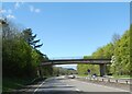 Access bridge over A40 at Penpergwn