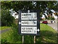 Old Roadsign, The Green, Olveston