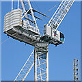 Tower crane detail near Hagley Road, Birmingham