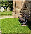 SO6625 : Watkins Memorial Bench, Linton, Herefordshire by Jaggery