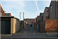 The alley between Church Street and Brown Street, Barrow-In-Furness