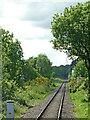 Railway near Foley Park in Kidderminster, Worcestershire