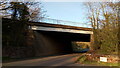 A77 Bridge over B739 Baird Road at Monkton