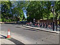 Hire bikes in docks on Addison Road