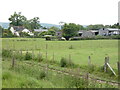 Buildings near Dyffrydd near River Vyrnwy