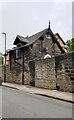 Outbuilding on east side of Chapel Lane at rear of #84 Cardigan Road