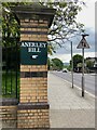 TQ3370 : Pillar, top of Anerley* Hill, Crystal Palace by Robin Stott