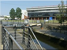 SK5838 : Meadow Lane Lock, Nottingham Canal by Alan Murray-Rust