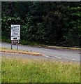 Directions at a junction near Ganarew, Herefordshire