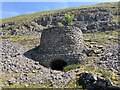 NY9400 : Old limekiln at Middle Bank by Chris Holifield