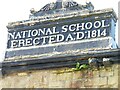 Inscription for NATIONAL SCHOOL ERECTED 1814