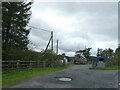 Farm entrance at Tynddol