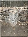 Old Milestone by UC road, Victoria Road, by No. 11, Mount Charles