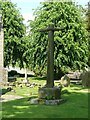 SJ9479 : Churchyard cross, Pott Shrigley by Alan Murray-Rust