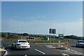 Roundabout for acccess to new housing estate, Goodrington