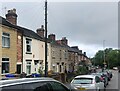 SJ9147 : Ash Road Terrace on Werrington Road by Eirian Evans