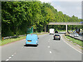 Bridge over the A483 near Rhostyllen