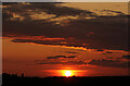 SK8671 : Solstice sunset by Richard Croft