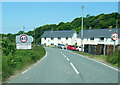 B4313 at Llanychaer village boundary