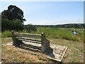 SY9187 : Bench with a view, Wareham by Malc McDonald