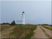 SZ3189 : Hurst Point lighthouse by Oscar Taylor