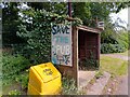 Save the pub poster on Hill View bus stop