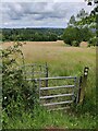 Kissing gate along the North Worcestershire Path