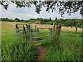 Kissing gate along the North Worcestershire Path