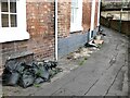 Sandbags on Marine Terrace